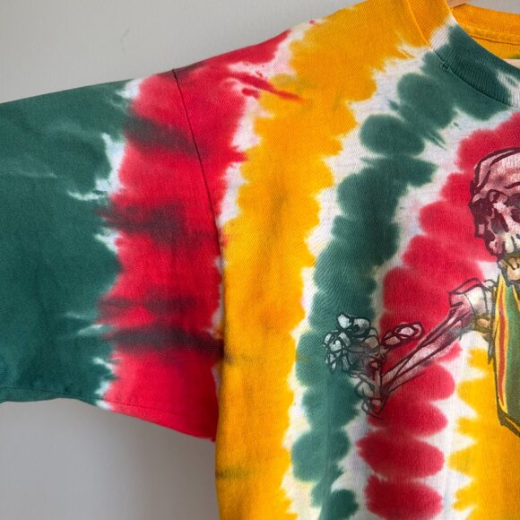 Vintage 1996 Liquid Blue Grateful Dead Lithuania Basketball Tee - Picture 4 of 8